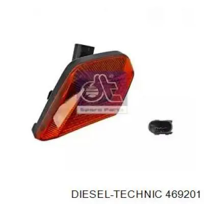 4.69201 Diesel Technic luz intermitente guardabarros izquierdo