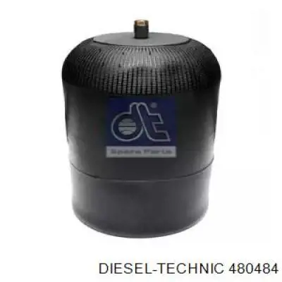 4.80484 Diesel Technic muelle neumático, suspensión, eje trasero