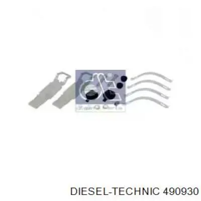 Pastillas de freno delanteras DIESEL TECHNIC 490930