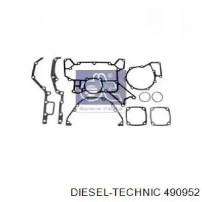 4.90952 Diesel Technic juego completo de juntas, motor, inferior