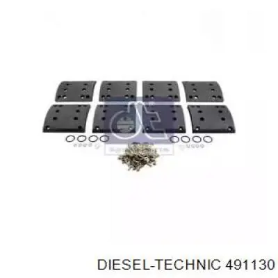 4.91130 Diesel Technic forron del freno delantero (camion)