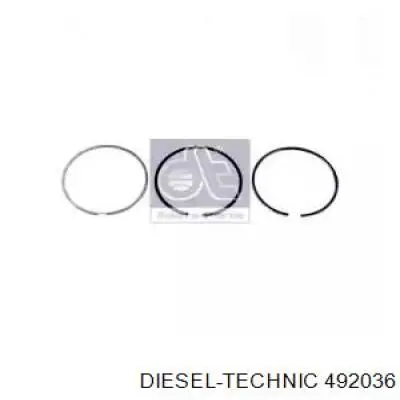 Comprar 492036 Diesel Technic Aros de pistón para 1 cilindro, STD
