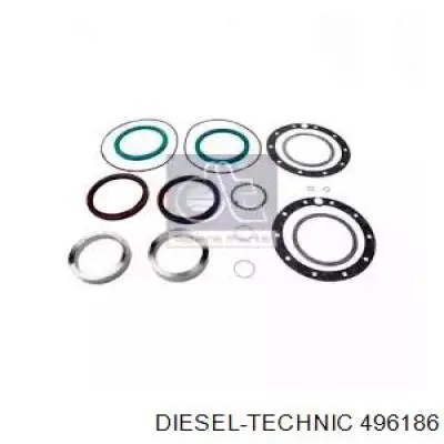 496186 Diesel Technic Kit de reparación de maza trasera