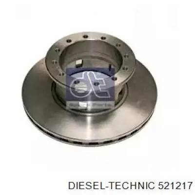 5.21217 Diesel Technic disco de freno delantero