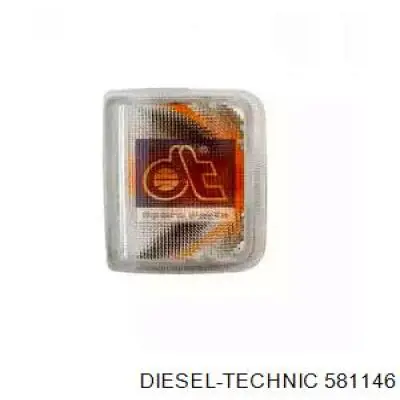 581146 Diesel Technic piloto intermitente izquierdo/derecho