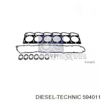 Kit de juntas de motor, completo, superior para DAF 45 