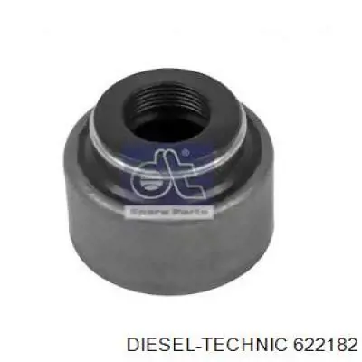 622182 Diesel Technic sello de aceite de valvula (rascador de aceite Entrada/Salida)