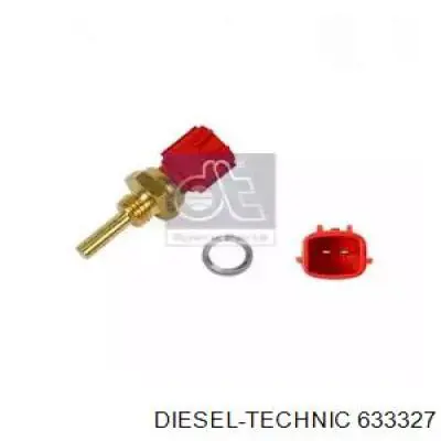 6.33327 Diesel Technic sensor de temperatura del refrigerante