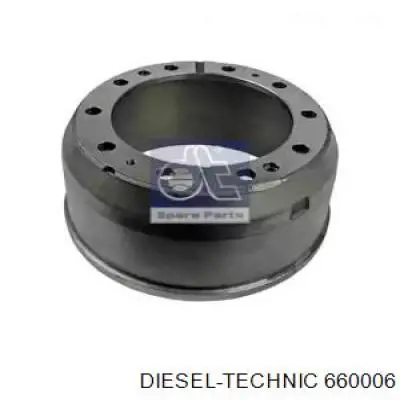 Comprar 660006 Diesel Technic Tambor de freno trasero