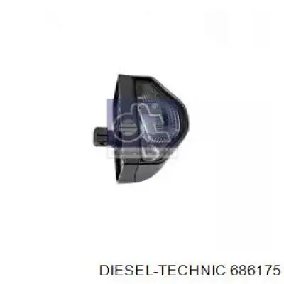 6.86175 Diesel Technic piloto de matrícula