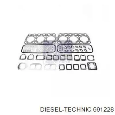 691228 Diesel Technic juego de juntas de motor, completo, superior