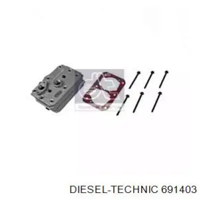 6.91403 Diesel Technic cabezal de el compresor (camion)