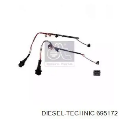 Comprar 695172 Diesel Technic Sensor de desgaste de pastillas de freno trasero