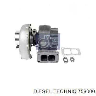 008 TC 17392 000 Mahle Original turbocompresor