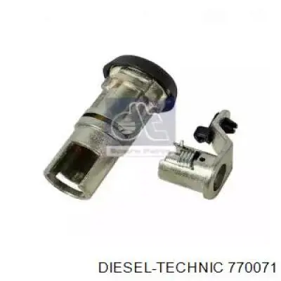 7.70071 Diesel Technic cilindro de cerradura de puerta delantera izquierda