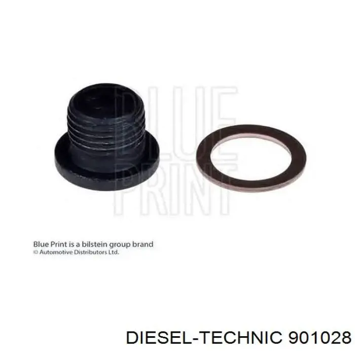 901028 Diesel Technic junta, tapón roscado, colector de aceite