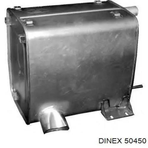 Silenciador trasero Dinex 50450 precio, desde 608,10 EUR