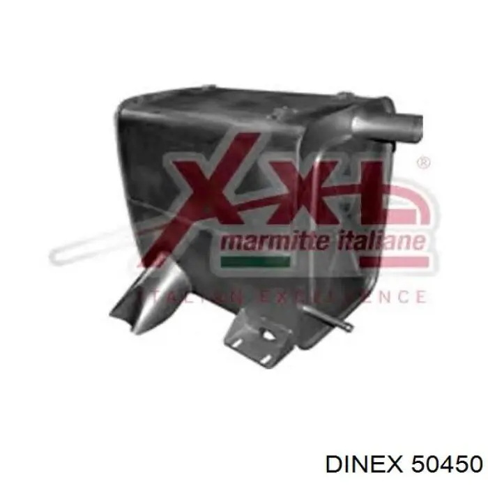 Comprar 50450 Dinex Silenciador trasero