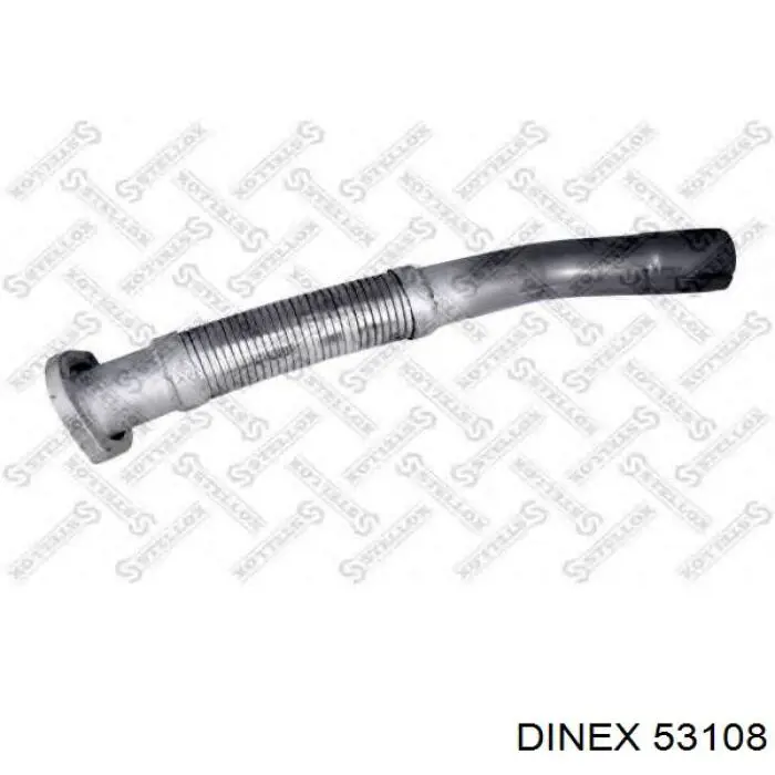 53108 Dinex chapa ondulada del silenciador