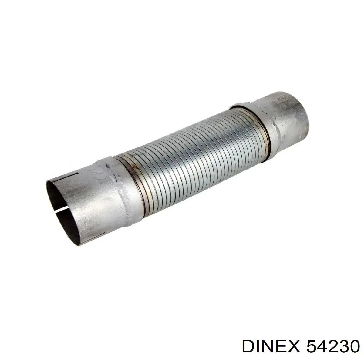 54230 Dinex chapa ondulada del silenciador