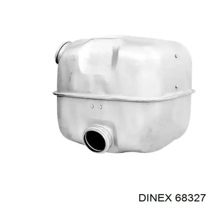 Silenciador posterior Dinex 68327