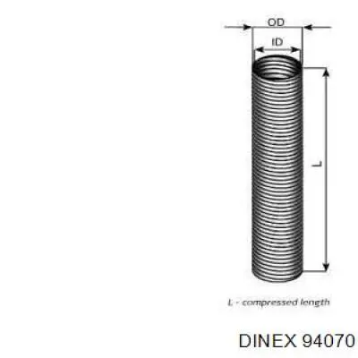 Tubo flexible de escape Dinex 94070 precio, desde 32,70 EUR
