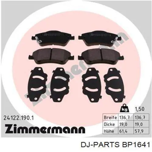 Pastillas de freno delanteras Toyota Corolla E12