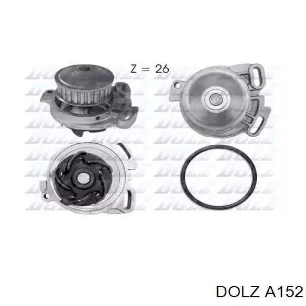 A152 Dolz Bomba refrigerante coche