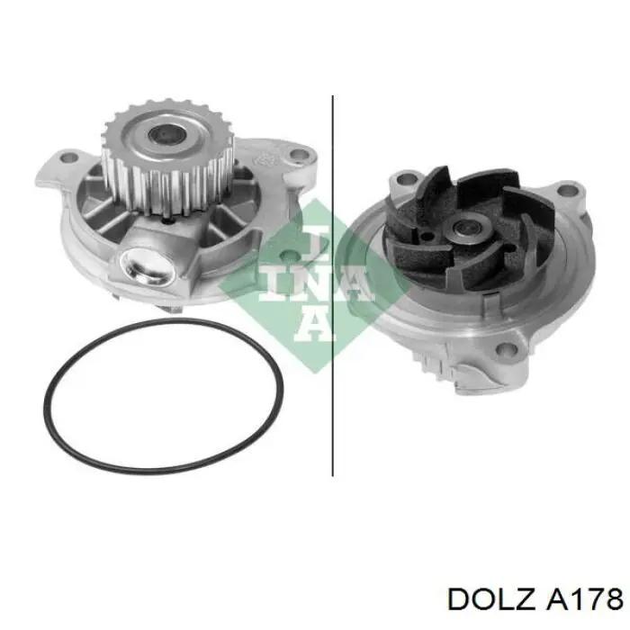 A178 Dolz Bomba refrigerante coche