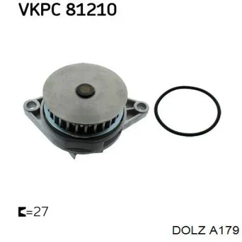 Bomba de agua PQ0916 Japan Parts