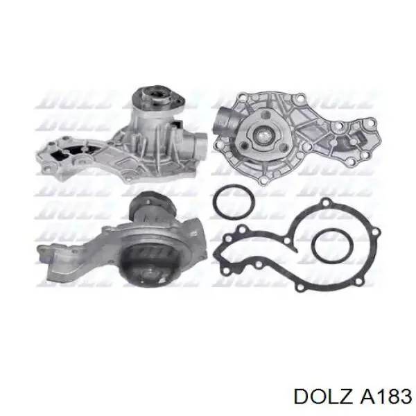 A183 Dolz Bomba refrigerante coche
