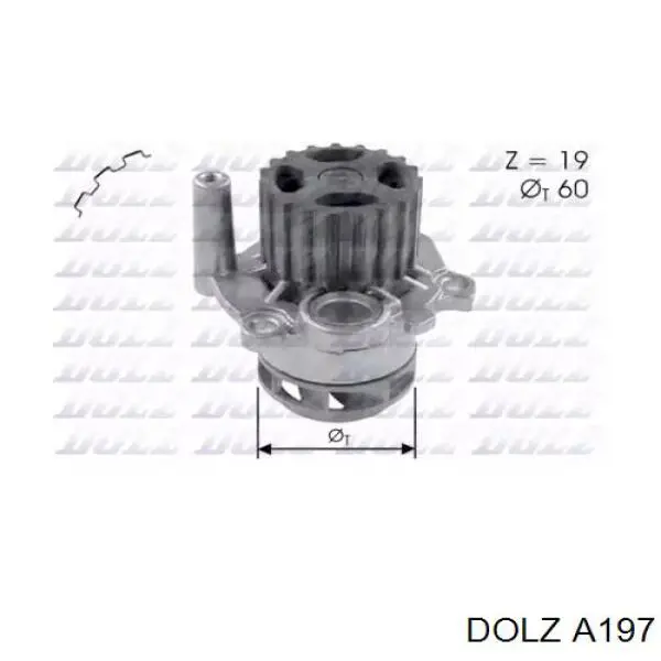 Comprar A197 Dolz Bomba de agua para motor