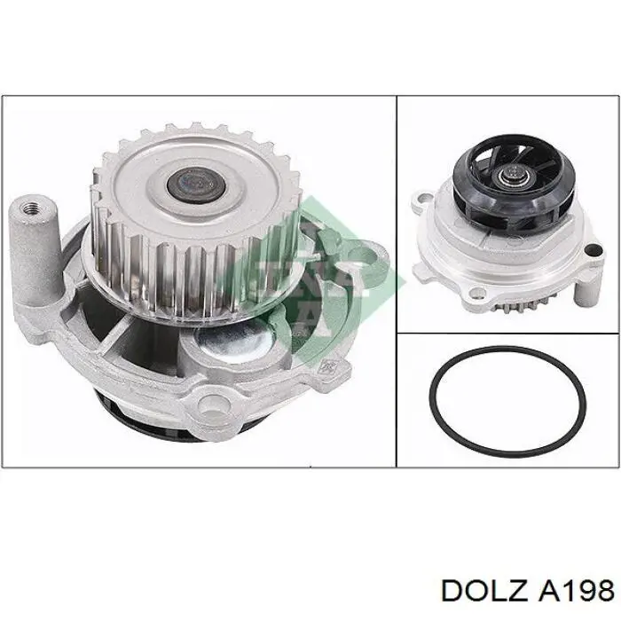 Bomba de agua A198 Dolz