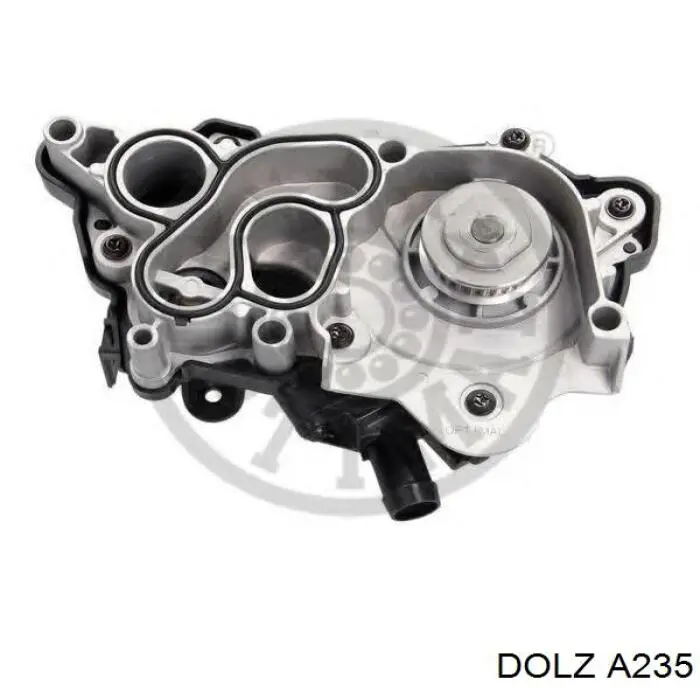 Motor de agua, completo con caja Dolz A235