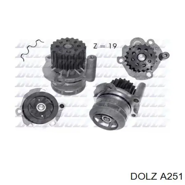 Comprar A251 Dolz Bomba de agua para motor