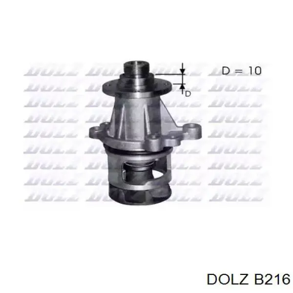 B216 Dolz Bomba refrigerante coche