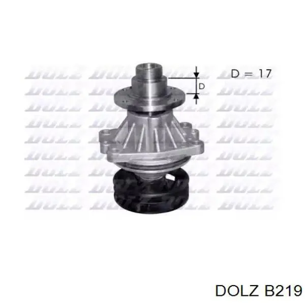 Comprar B219 Dolz Bomba de agua para motor