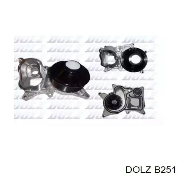 B251 Dolz Bomba refrigerante coche