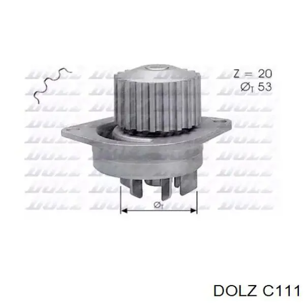 Comprar C111 Dolz Bomba de agua para motor