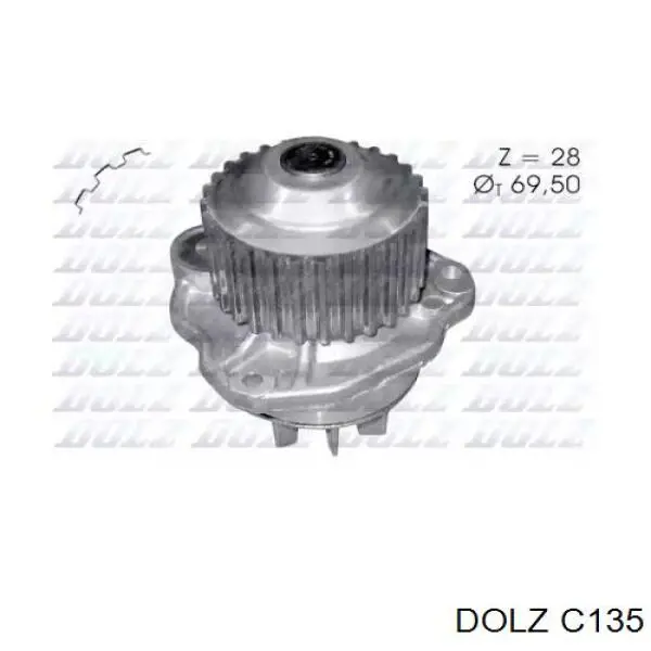 Comprar C135 Dolz Bomba de agua para motor