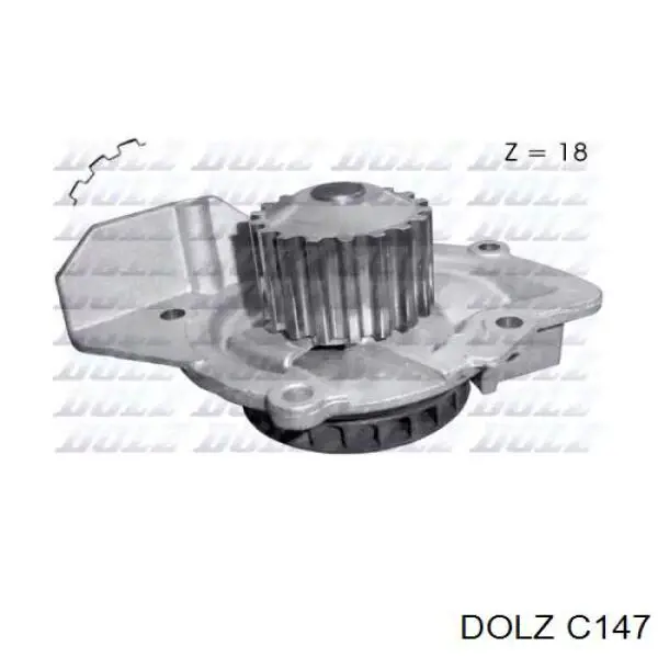 Bomba de agua C147 Dolz