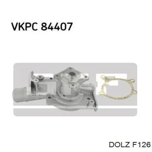 F126 Dolz Bomba refrigerante coche