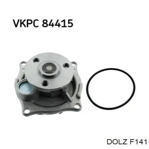 F141 Dolz Bomba refrigerante coche