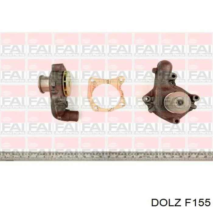F155 Dolz Bomba refrigerante coche