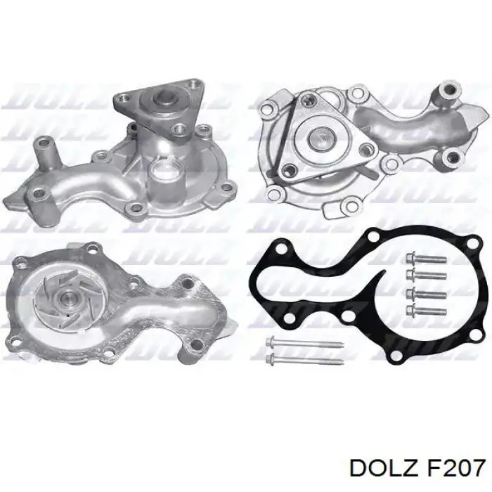 F207 Dolz Bombeadora de agua, completo con caja