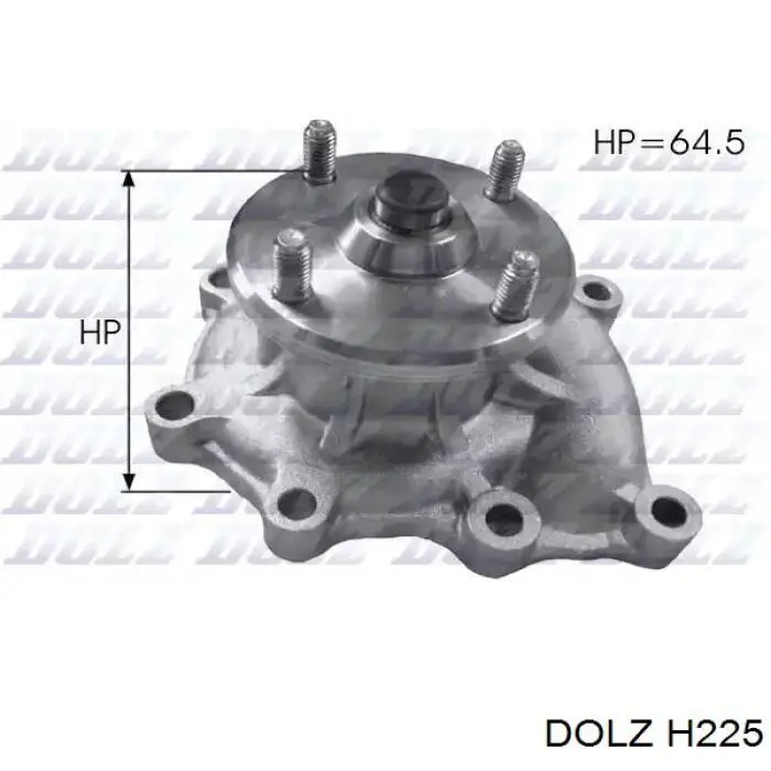 Bomba de agua H225 Dolz