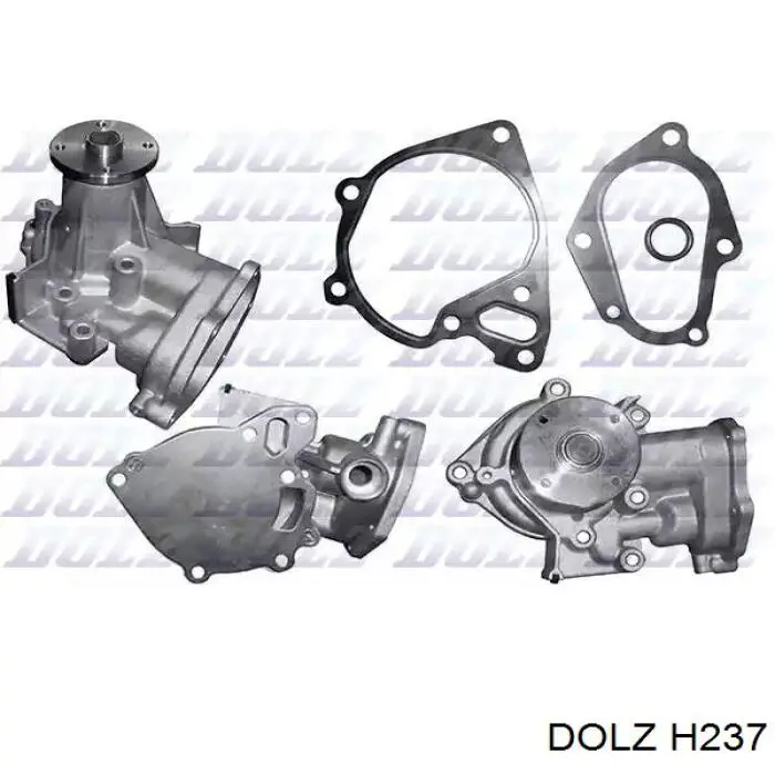 H237 Dolz Bomba refrigerante coche