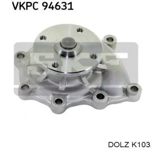 K103 Dolz Bomba refrigerante coche