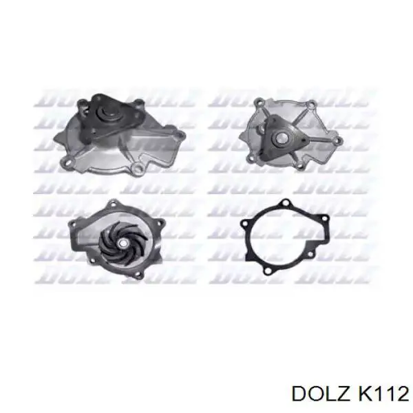 K112 Dolz Bomba refrigerante coche