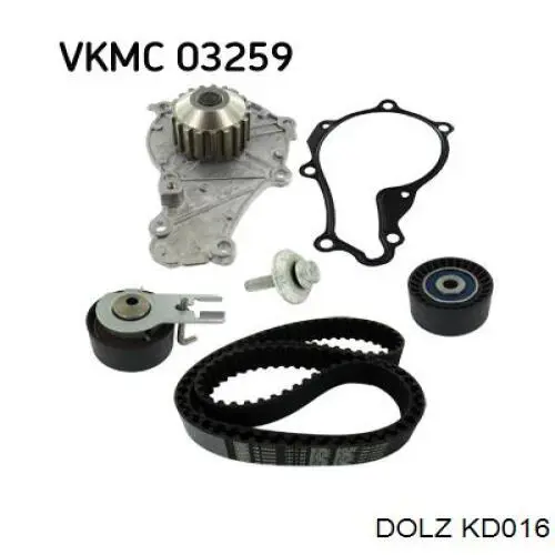 Comprar KD016 Dolz Kit de correa de distribución